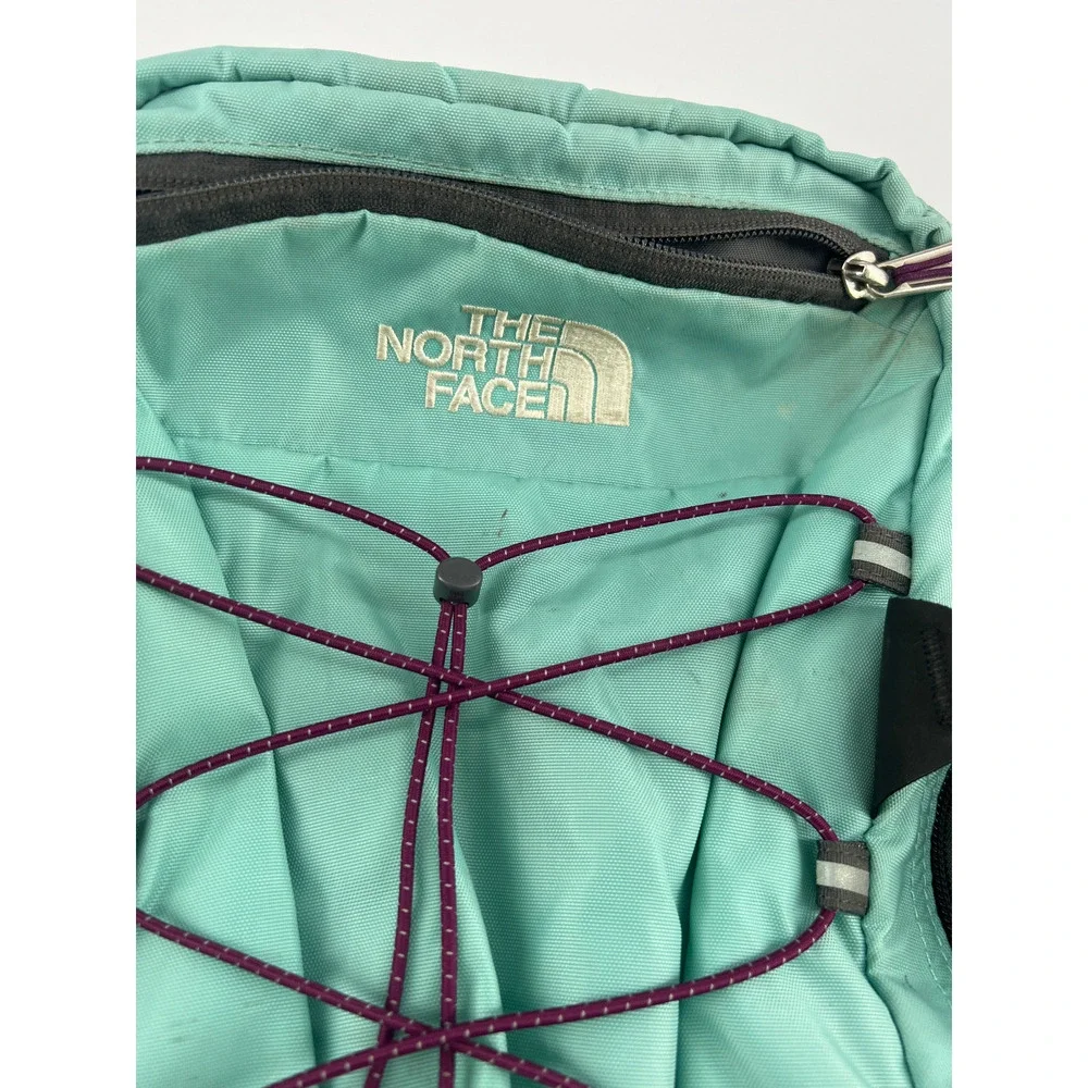 North Face Borealis Backpack Bag Adult Teal Blue Gray Zipper Laptop School